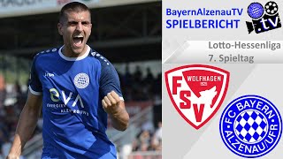 FSV Wolfhagen  FC Bayern Alzenau [upl. by Atilol]