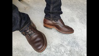 Review 3  Whites Bounty hunter Brown horsehide [upl. by Airdnazxela]