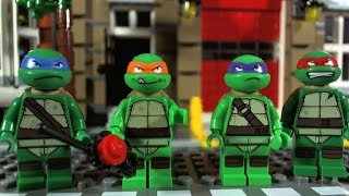 Teenage Mutant Ninja Turtles Lair 10669 [upl. by Ecnerrot]