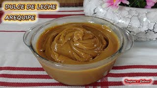 DULCE DE LECHE AREQUIPE receta básica fácil y perfecta [upl. by Slorac]