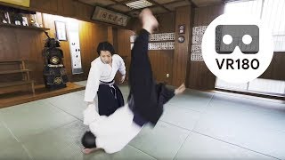 【VR1803D】Hakkoryu Jujutsu Japanese Martial Arts Up Close and Personal GTA Japan [upl. by Merrili27]