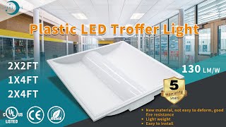 LED troffer lights｜LED troffer light function displayled light 2x4 2x2 1x4ft [upl. by Nrubliw]