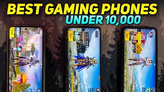 TOP 3 BEST GAMING MOBILE PHONE FOR BGMI UNDER 10000 🔥 BEST PHONE FOR GAMING UNDER 10K IN 2024 [upl. by Nollaf]