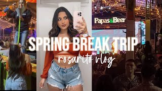 rosarito spring break vlog [upl. by Notrom847]