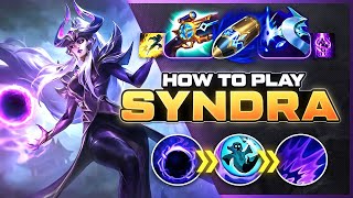 HOW TO PLAY SYNDRA SEASON 14  Build amp Runes  Season 14 Syndra guide  League of Legends [upl. by Gaddi]