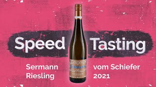 Vier Flaschen Speedtasting Sermann Riesling [upl. by Ortrud481]