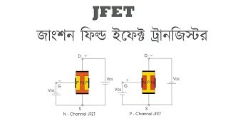 JFET  Junction Field Effect Transistor in Bangla  জাংশন ফিল্ড ইফেক্ট ট্রানজিস্টর  Voltage Lab [upl. by Aikemit]