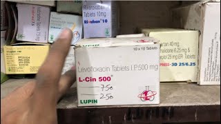 L Cin 500mg Tablet uses  price  composition  dose  side effects  review  in hindi [upl. by Ahselak543]