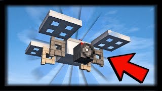 COMMENT FAIRE UN DRONE ULTRA RÉALISTE DANS MINECRAFT  TUTO BUILD [upl. by Esoryram]