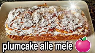 PLUMCAKE ALLE MELE SCOPRITE IL SEGRETO🍰 [upl. by Anitsirc]