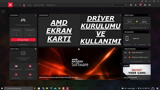 AMD Ekran Kartı Driver Kurulumu Ve Kullanımı  5 Dakikada [upl. by Affay294]