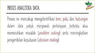 PART 3 Konsep Dasar Analitika Data  Deskriptif Diagnostik Prediktif Preskriptif Kuliah Pengantar [upl. by Sherburne]