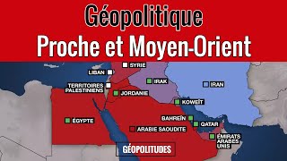 Géopolitique du Proche et MoyenOrient résumé sur carte [upl. by Glynas]