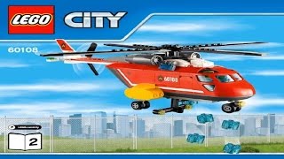 LEGO City 2016 FIRE RESPONSE UNIT 60108  Лего Сити ПОЖАРНАЯ КОМАНДА БЫСТРОГО РЕАГИРОВАНИЯ 2 [upl. by Ymrej]