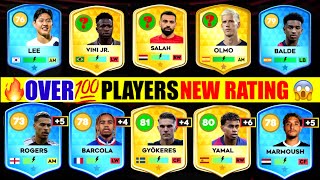 DLS 25  😱 OVER 💯 PLAYERS UPDATED NEW RATING IN DREAM LEAGUE SOCCER 2025 🔥 [upl. by Davin751]