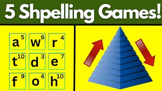 Top 5 noprep Spelling Games Part 1  Fun Spelling Activities [upl. by Edholm529]