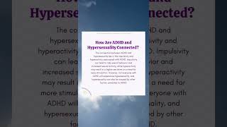 ADHD and Hypersexuality [upl. by Anikehs]