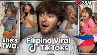 THEYRE BORN SINGERS Viral Young Filipino Singers on TikTok  Vocal Reaction [upl. by Uos745]