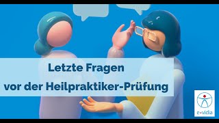 Letzte Fragen vor der Heilpraktikerprüfung März 2021 [upl. by Howie]