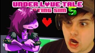 DATING SUSIE GONE COMPLETELY WRONG  UnderLOVETale  An Undertale Dating Sim Game [upl. by Marilin]