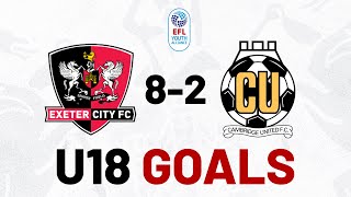 U18 Goals Exeter City 8 Cambridge United 2  Exeter City Football Club [upl. by Vivyan]