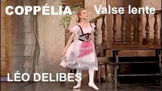 Ballet Coppélia Léo Delibes Valse lente Opéra de Paris 1973 Extrait [upl. by Aisilef]