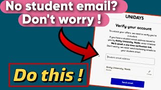 How to make Unidays Student id and Verify it  UNIDAYS Student discount offer 2024 [upl. by Giardap]