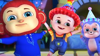 Bandar Mama Pahan Pajama  3D Animated Hindi Rhymes  बन्दर मामा  Jugnu Kids Hindi [upl. by Ynatirb703]