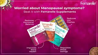 Femarelles plantbased supplements for Menopause [upl. by Dori]