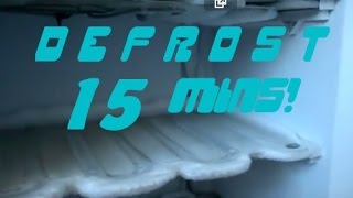 Defrost a freezer very fast [upl. by Idnak]