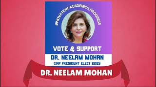 👩🏻‍⚕️👶🏻BEST LEADER IN PAEDIATRICS  Dr NEELAM MOHAN iap election doctor world vote future [upl. by Ecnerret523]