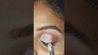 Bridal eyeshadow video step by step makeupartistqueen youtubeshorts shortvideo shorts eyeshadow [upl. by Rina]