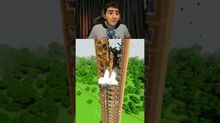 Hangi Minecraft Bloğu EN ZOR EVİ YIKAR 😱⛏️ shorts [upl. by Weaver]