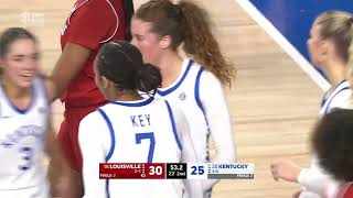 WBB Kentucky 71 Louisville 61 [upl. by Maurise229]