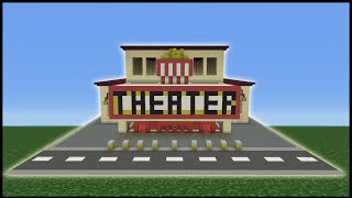 Minecraft Tutorial How To Make a Movie Theater [upl. by Giles379]