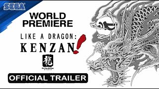 Like A Dragon Kenzan Coming In quot2025quot  Official Trailers Subtitles World Premiere [upl. by Drawe944]