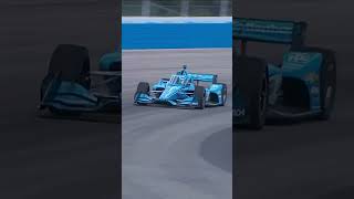 Scott McLaughlin gets it done again on an oval indycar racing scottmclaughlin milwaukee [upl. by Tarazi]