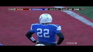 2017 NSAA Class C2 State Football Championship Yutan vs Centennial [upl. by Flodnar]