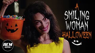 A Smiling Woman Halloween  Short Horror Film [upl. by Kondon]