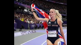 Keely Hodgkinson Shines with 800m Victory on a Golden Day for Britain in Paris KeelyHodgkinson [upl. by Elamef]