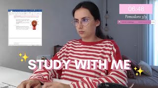 STUDY WITH ME Método Pomodoro 25  5  anablanchustudy discord [upl. by Geoffrey]