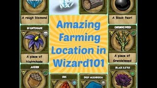 Farming Black Pearl Grendelweed Diamond Acorn amp Nighshade in Wizard101 all at the same time [upl. by Hasin952]