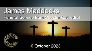 Funeral Service of James Maddocks 6 October 2023 [upl. by Magel]