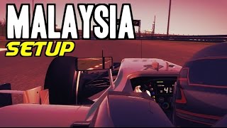 F1 2014 Malaysia Hotlap  Setup [upl. by Darius870]