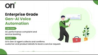 OEM amp Consumer Durables  Complaint amp Service Booking Use Case  GenAI Voice Automation [upl. by Tnias]