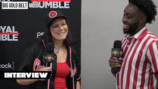 Shayna Baszler Interview  WWE Royal Rumble 2024 [upl. by Shiff]