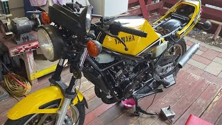 RZ350 initial startup discussion [upl. by Kenta]