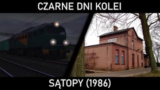 CZARNE DNI KOLEI 28  Tekla Katastrofa kolejowa w Sątopach k Nowego Tomyśla 1986 [upl. by Perloff]