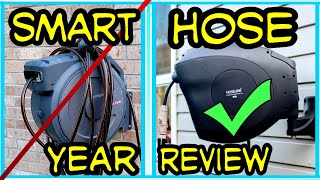 Best Retractable Water Hose ⚙️ Comparison Review of Hoselink amp Giraffetools Retractable Water Hoses [upl. by Yard]