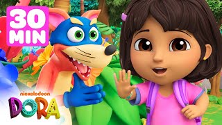 Dora vs Swiper 🦊 Best Swipes Marathon for 30 Minutes  Dora amp Friends [upl. by Aryan]